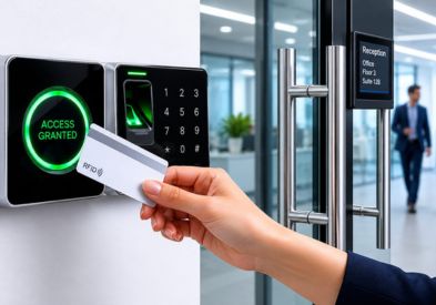 Access control system installation in Al Barsha Dubai by Al Barsha Electronics